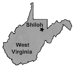 General Location of Shiloh Church of the Brethren