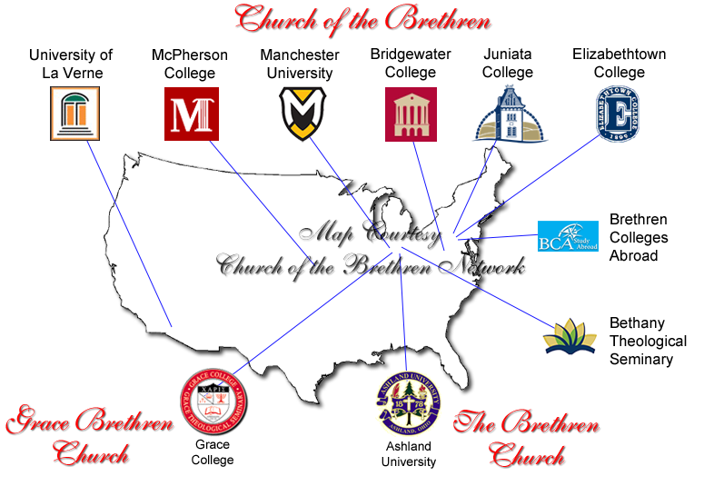 Brethren College Map